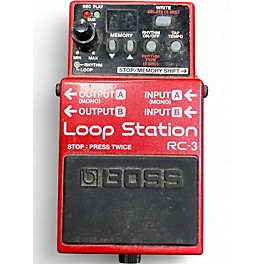 Used BOSS RC3 Loop Station Pedal