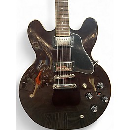 Used Epiphone ES355 jim james Brown Hollow Body Electric Guitar