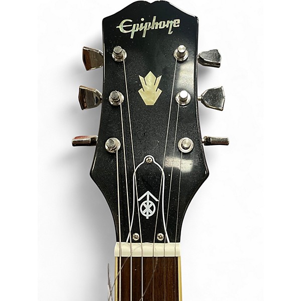 Used Epiphone ES355 jim james Brown Hollow Body Electric Guitar
