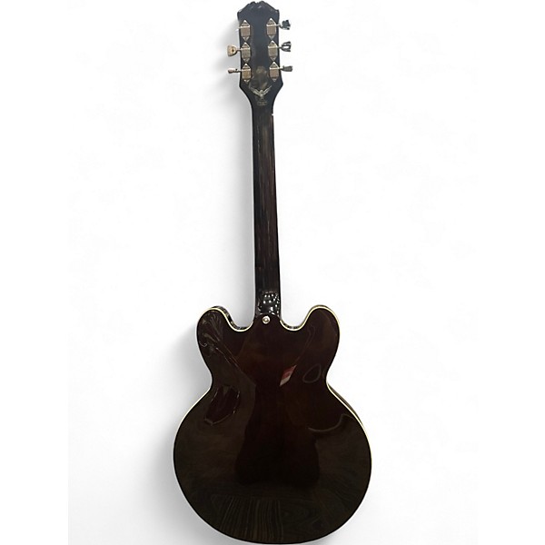 Used Epiphone ES355 jim james Brown Hollow Body Electric Guitar