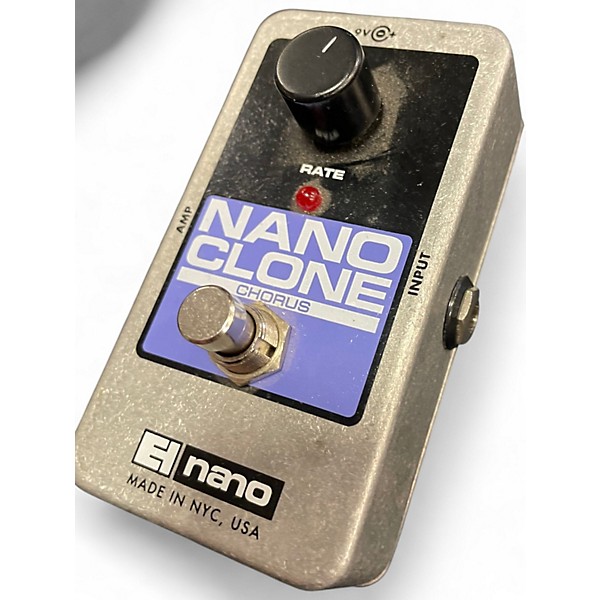 Used Electro-Harmonix Nano Clone Chorus Effect Pedal
