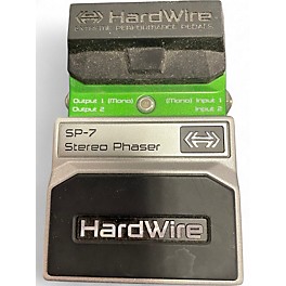 Used Hardwire sp-7 stereo phaser Effect Pedal