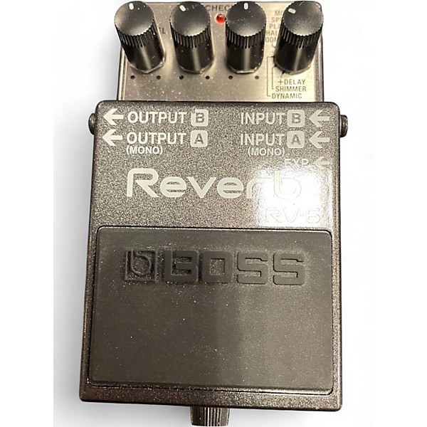 Used BOSS RV6 Digital Reverb Effect Pedal