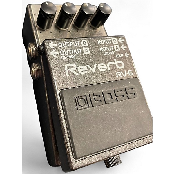 Used BOSS RV6 Digital Reverb Effect Pedal