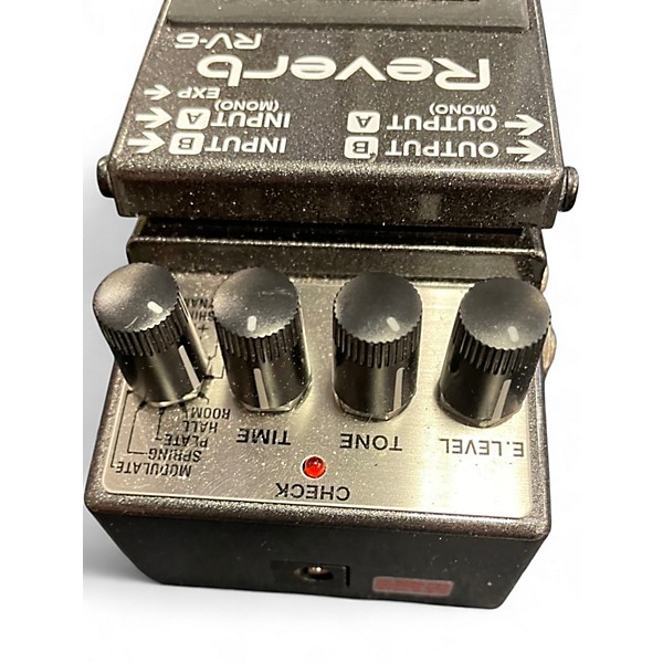 Used BOSS RV6 Digital Reverb Effect Pedal
