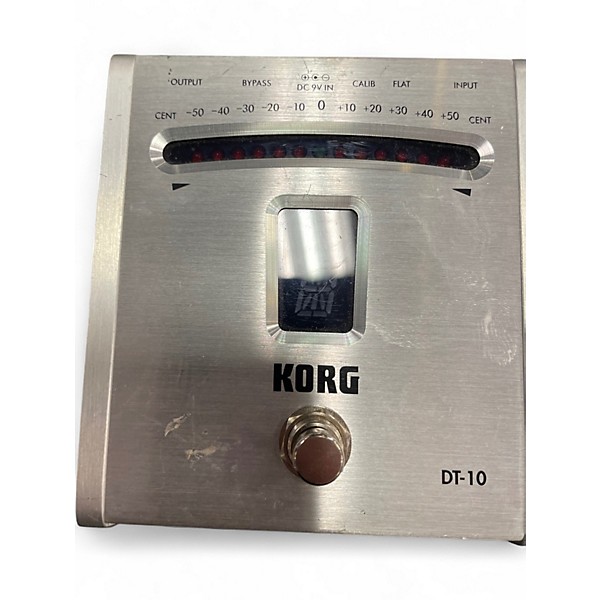 Used KORG dt-10 Tuner Pedal