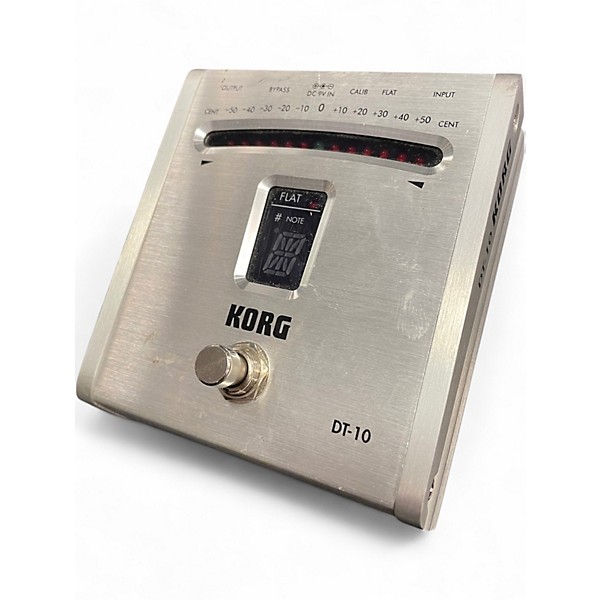 Used KORG dt-10 Tuner Pedal