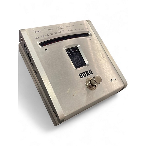 Used KORG dt-10 Tuner Pedal