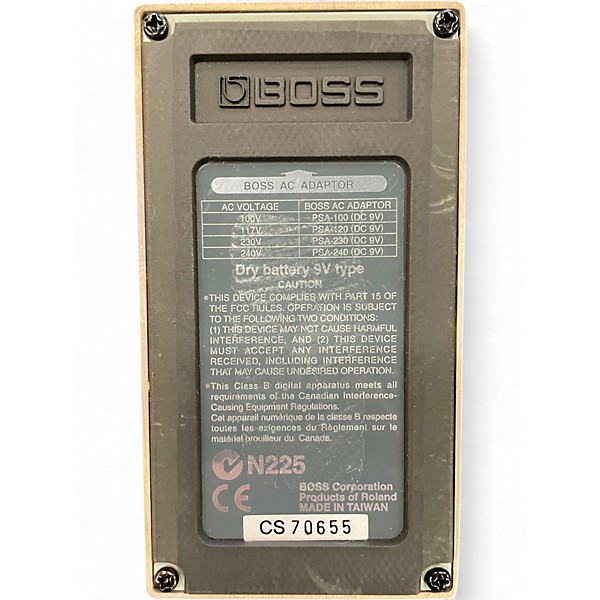 Used BOSS BF3 Flanger Effect Pedal