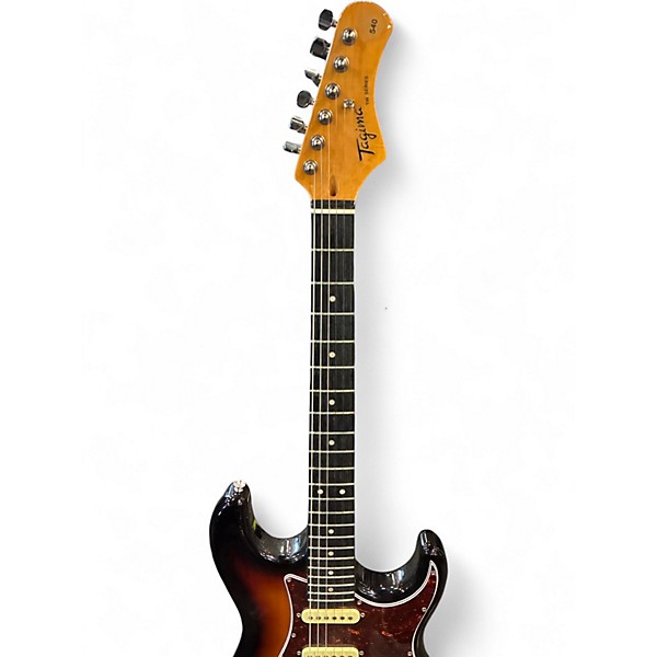 Used Tagima tw540 3 Tone Sunburst Solid Body Electric Guitar