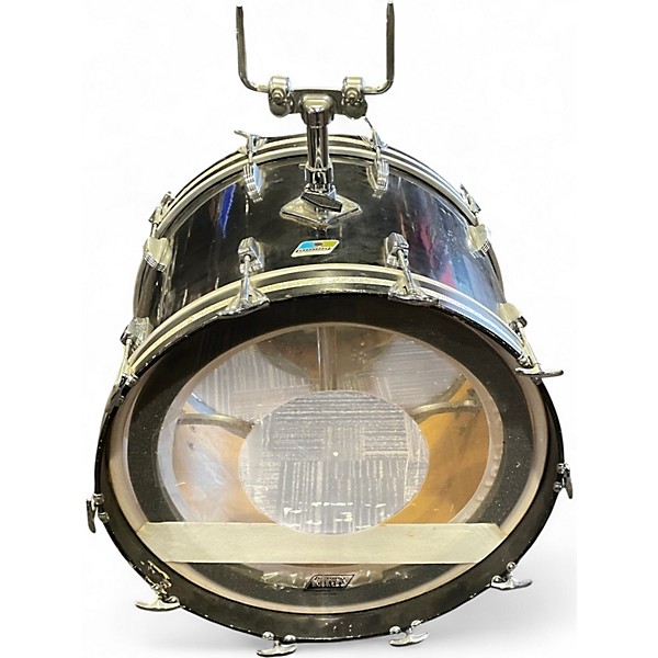 Used Ludwig 4 Piece 80'S CORTEX Black Drum Kit