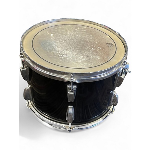 Used Ludwig 4 Piece 80'S CORTEX Black Drum Kit