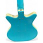 Used Danelectro NOS+ Seafoam Green Solid Body Electric Guitar