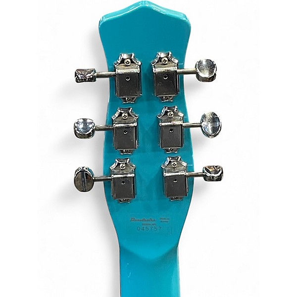 Used Danelectro NOS+ Seafoam Green Solid Body Electric Guitar