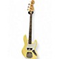 Vintage 1985 Fender  Jazz Bass Ivory White Electric Bass Guitar thumbnail