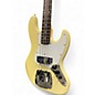 Vintage 1985 Fender  Jazz Bass Ivory White Electric Bass Guitar