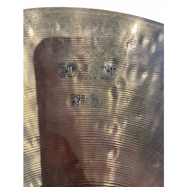 Used Bosphorus Cymbals 20in Gold Series Ride Cymbal