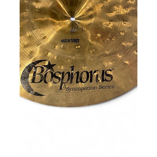 Used Bosphorus Cymbals 17in SYNCOPATION CRASH Cymbal