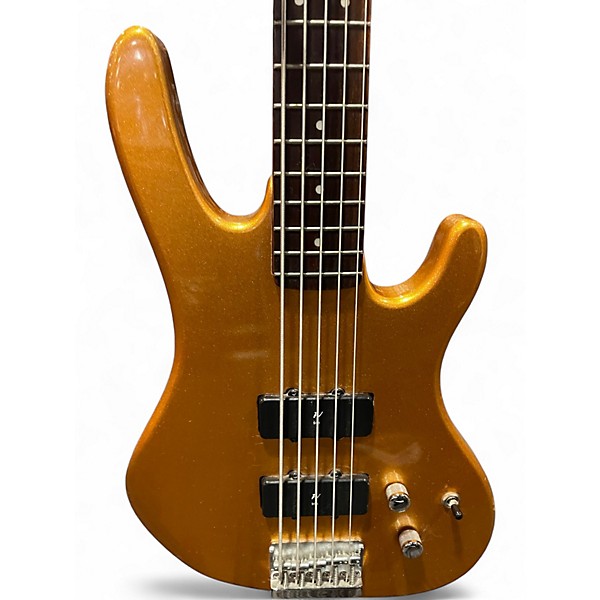 Used Washburn XB-125 Metallic Orange Electric Bass Guitar
