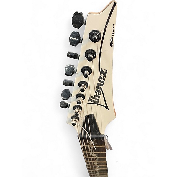 Used Ibanez RG7421 RG Series White Solid Body Electric Guitar