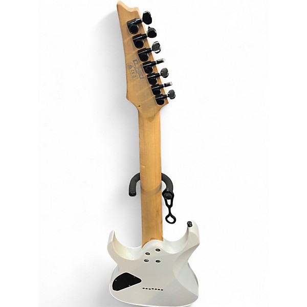 Used Ibanez RG7421 RG Series White Solid Body Electric Guitar