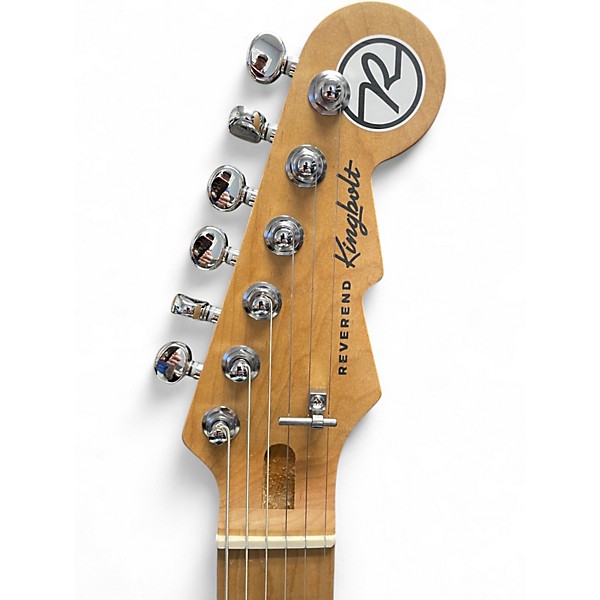 Used Reverend Kingbolt H90 High Tide Blue Solid Body Electric Guitar