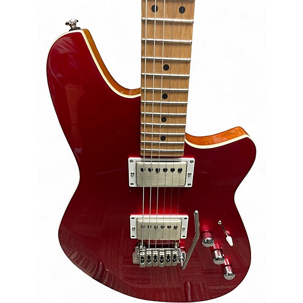 Used Reverend Kingbolt HH Metallic Cherry Solid Body Electric Guitar