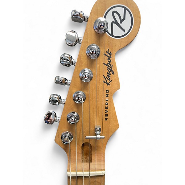 Used Reverend Kingbolt HH Metallic Cherry Solid Body Electric Guitar