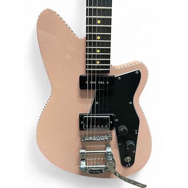 Used Reverend Rick Vito Soul Agent Orchid Pink Solid Body Electric Guitar
