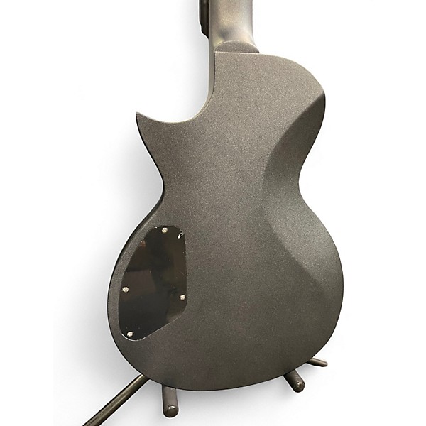 Used Eart EGLP-610 Satin Gunmetal Solid Body Electric Guitar