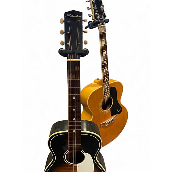 Vintage 1960s Silvertone 319.12149 PARLOR SUNBURST Acoustic Guitar