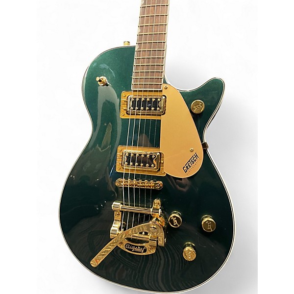 Used Gretsch Guitars G5230T Emerald Green Solid Body Electric Guitar