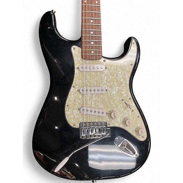 Used Squier Bullet Stratocaster Black Solid Body Electric Guitar