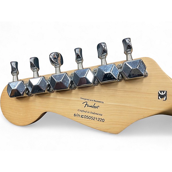 Used Squier Bullet Stratocaster Black Solid Body Electric Guitar