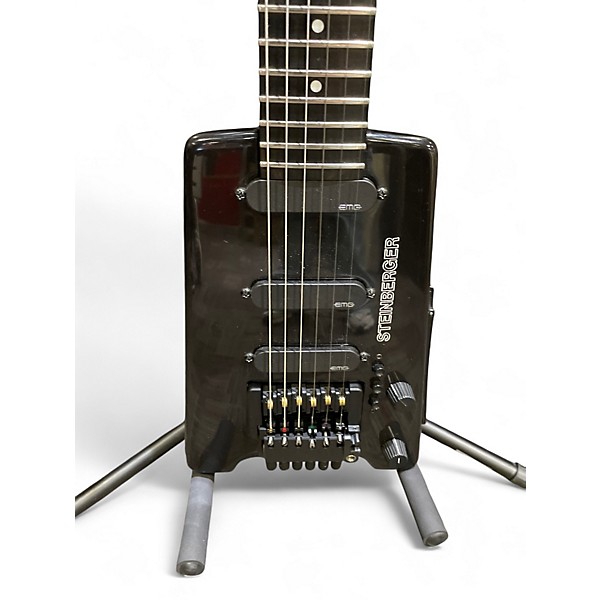 Used Steinberger GL3TA Black Solid Body Electric Guitar