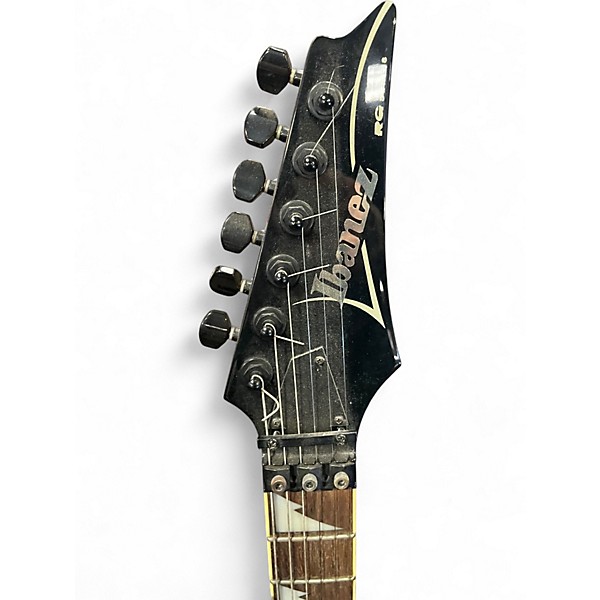 Used Ibanez RG370DXGP1 Black With Graphic Solid Body Electric Guitar