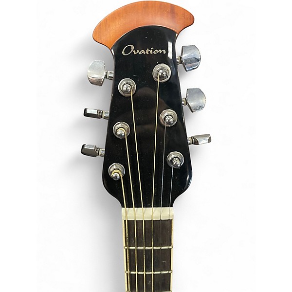 Used Ovation CE48P Celebrity Elite Regal to Natural Acoustic Electric Guitar