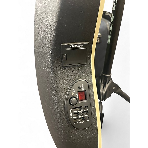 Used Ovation CE48P Celebrity Elite Regal to Natural Acoustic Electric Guitar