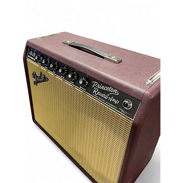 Used Fender Princeton LTD Wine Red Tube Guitar Combo Amp