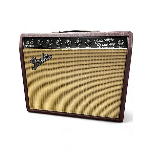 Used Fender Princeton LTD Wine Red Tube Guitar Combo Amp