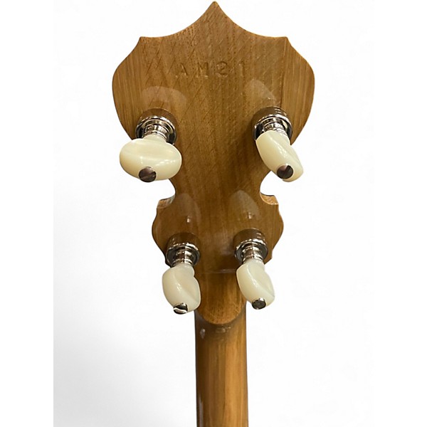 Used Deering White Lotus Natural Banjo