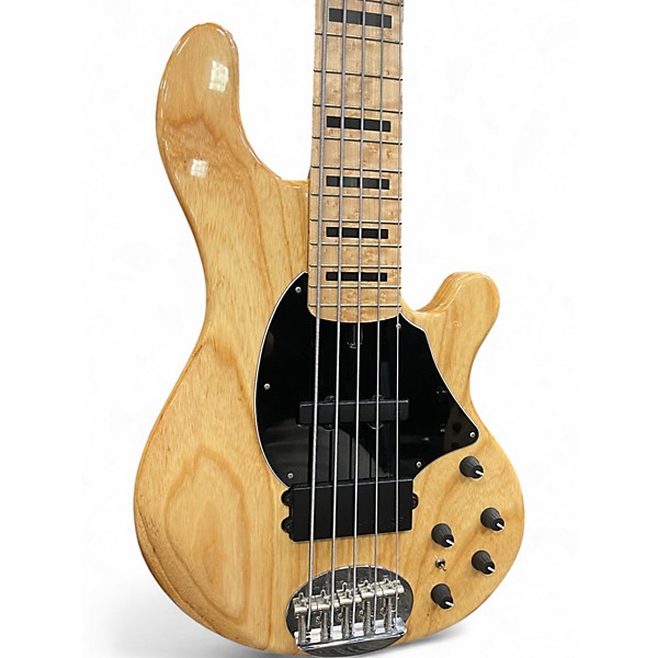 Used 2020 Lakland USA Series 55-94 Custom 5 String Natural Electric Bass Guitar