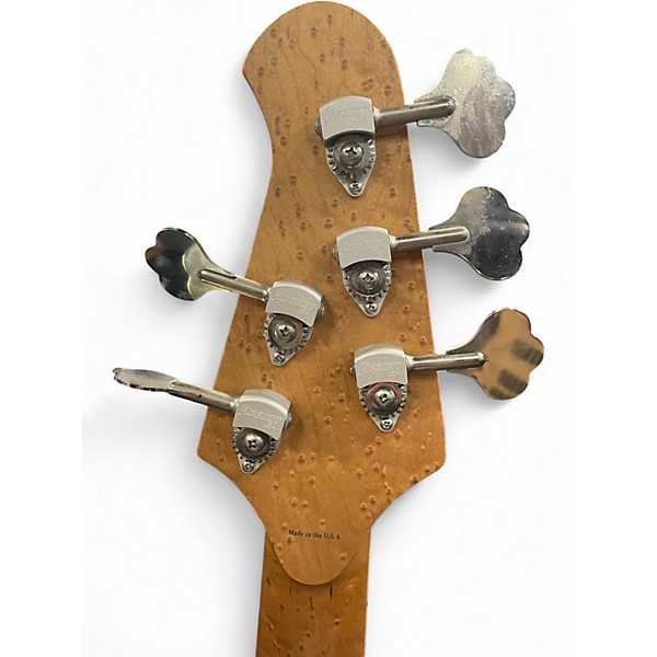 Used 2020 Lakland USA Series 55-94 Custom 5 String Natural Electric Bass Guitar