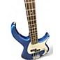 Used Peavey Milestone Blue Electric Bass Guitar thumbnail