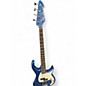 Used Peavey Milestone Blue Electric Bass Guitar