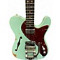 Used Fender Custom Shop Telecaster Thinline Relic TV Jones Surf Green Solid Body Electric Guitar