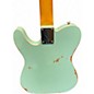 Used Fender Custom Shop Telecaster Thinline Relic TV Jones Surf Green Solid Body Electric Guitar