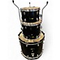 Used Sound Percussion Labs 3 Piece Kicker Black Drum Kit thumbnail