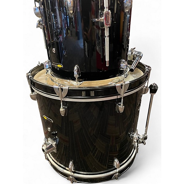 Used Sound Percussion Labs 3 Piece Kicker Black Drum Kit