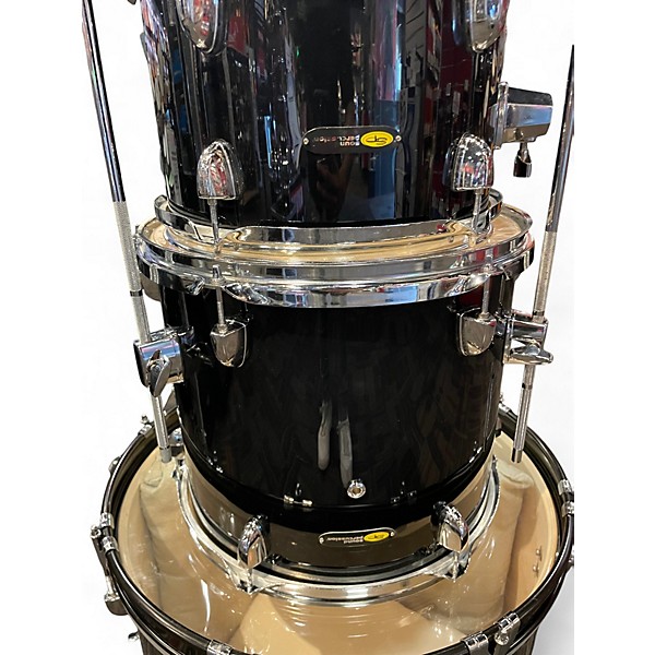 Used Sound Percussion Labs 3 Piece Kicker Black Drum Kit